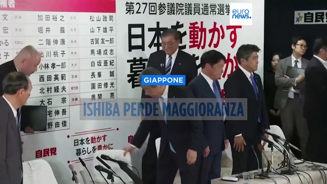 La coalizione di Ishiba perde la maggioranza alle elezioni della Camera alta giapponese