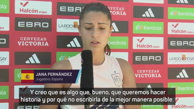 Jana Fernández y la mala racha ante Alemania: Queremos hacer historia