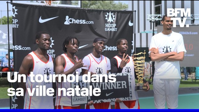 Victor Wembanyama organise un tournoi mêlant basket et échecs dans sa ville natale