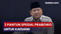 Kaesang Resmi Ketum PSI Lagi, Prabowo Gelontorkan 3 Pantun buat Anak Jokowi