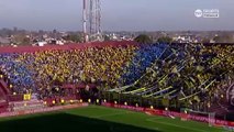 La Fortaleza en el sector de los hinchas de Rosario Central ante Lanús