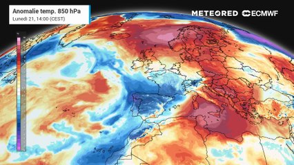 Anomalie temperature