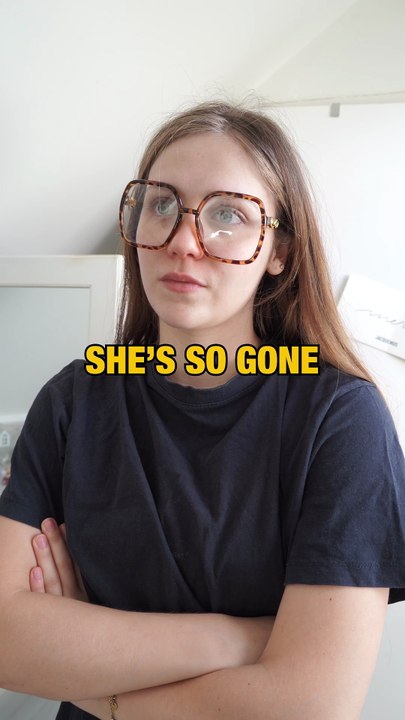 She's so gone