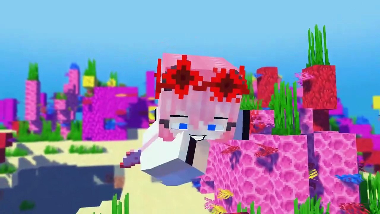 Monster School  SKIBIDI TOILET LOVE STORY MERMAID AND HEROBRINE - Minecraft Animation