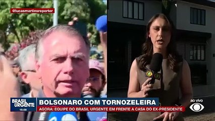 Bolsonaro segue em casa e só pode sair a partir da manhã de segunda-feira
