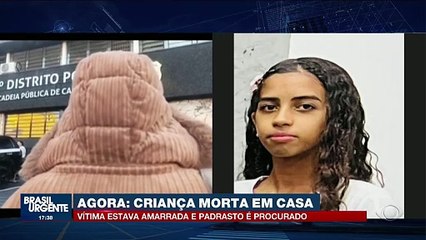Mulher que encontrou criança morta diz que ela estava com a mão amarrada