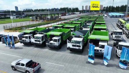 Zambie : la Chine expédie une flotte de camions miniers électriques