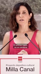 Ayuso, sobre el uso del chalet de la Comunidad: "Llevé mi táper y compré en el Covirán"