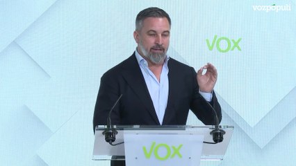 Abascal culpa a "Pedro Saunas" del llamamiento a la inmigración