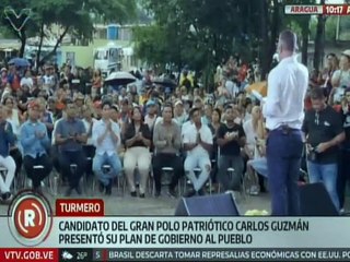 Aragua | Candidato del GPP Carlos Guzmán ofreció soluciones al pueblo con su Plan de Gobierno