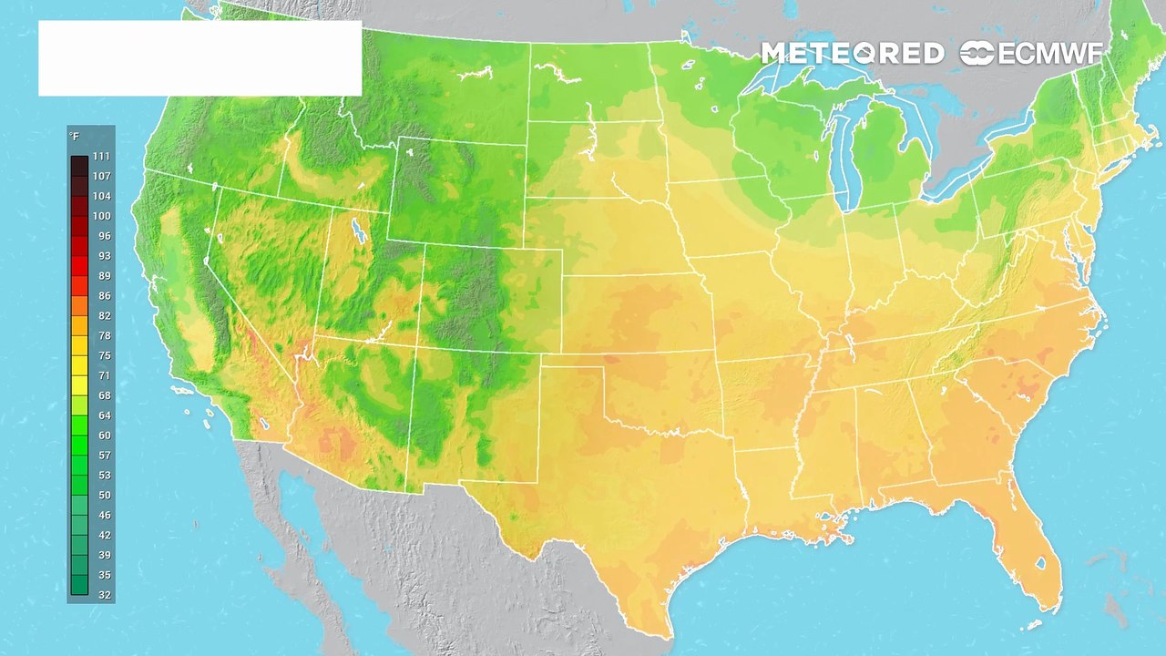 Scorching Heat Dome to Bake Central Plains, Mississippi Valley, and Southeast Through Mid-Week