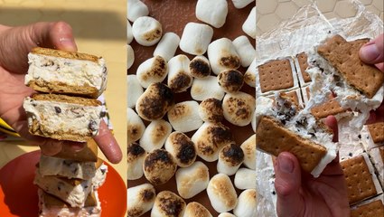 How to Make S’mores Ice Cream Sandwiches