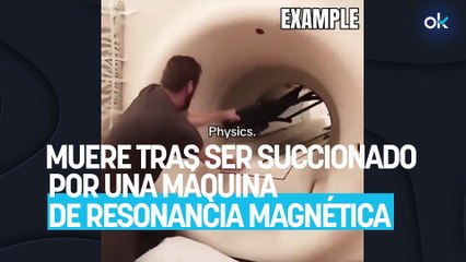 Muere un hombre tras ser succionado por una máquina de resonancia magnética