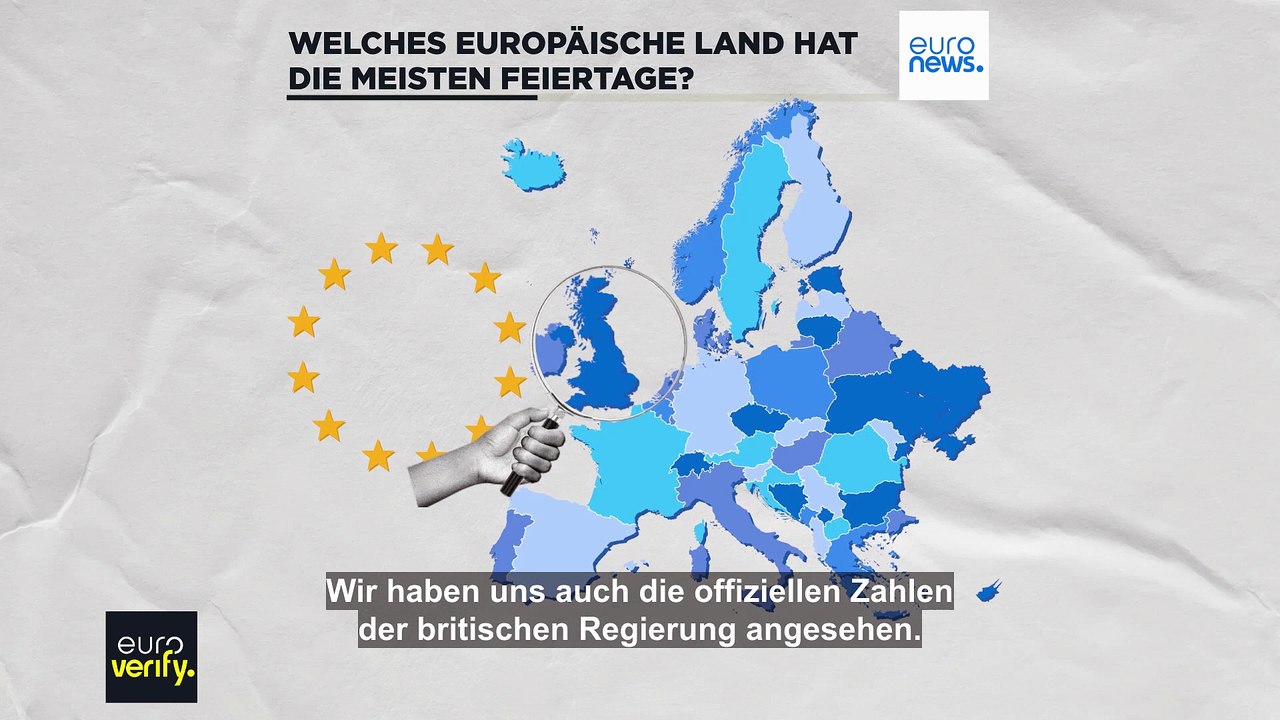 Faktencheck: Welches EU-Land hat die meisten Feiertage?