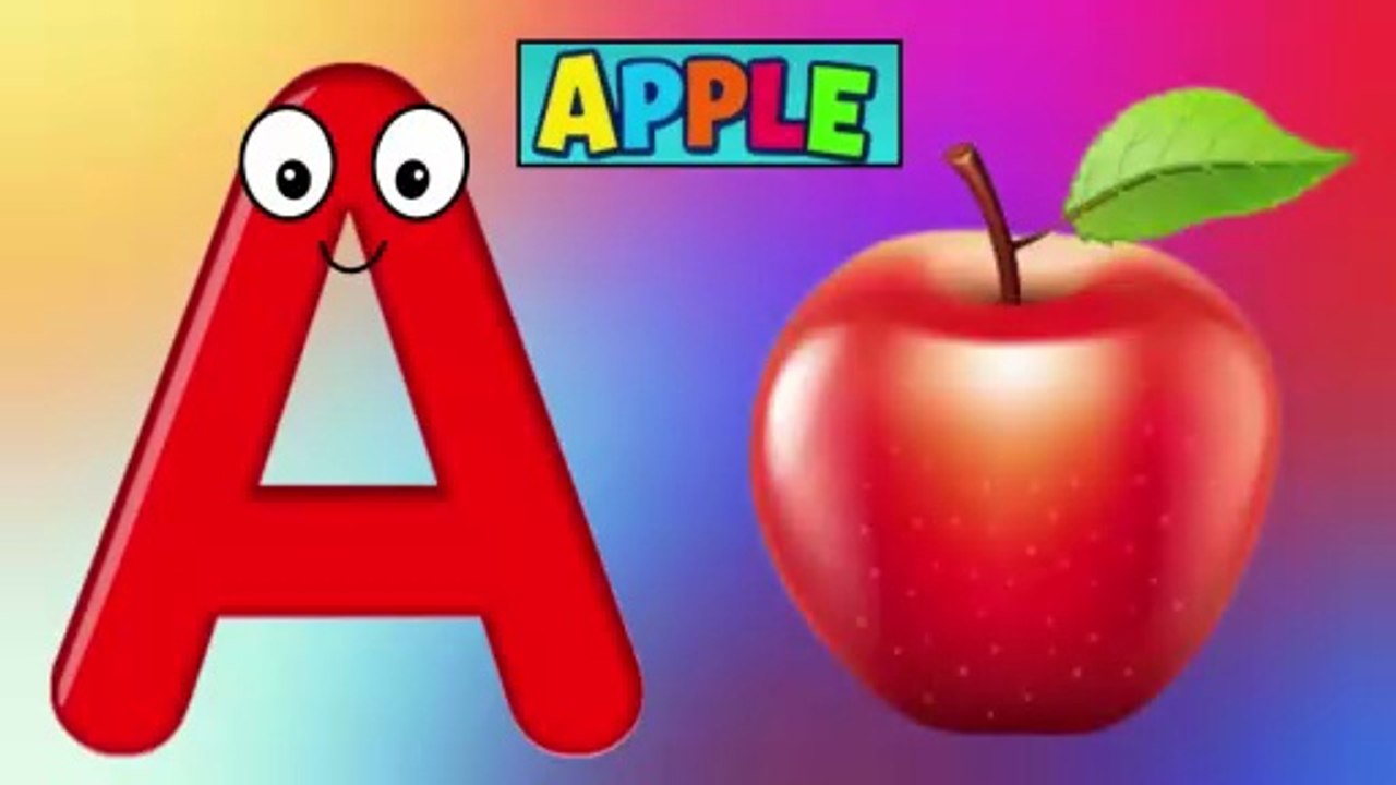 ABC Song with Two Words for Each Letter  Fun & Easy Alphabet Phonics for Kids