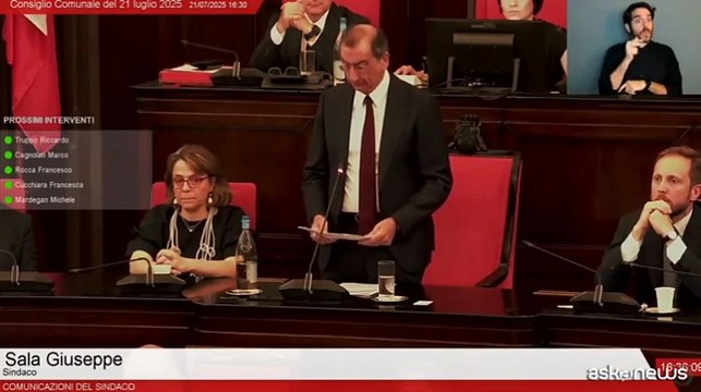 Beppe Sala in Consiglio: nulla a mio vantaggio, mie mani sono pulite