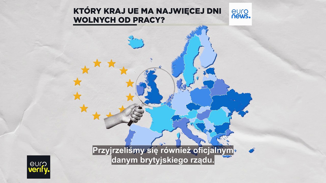 Który kraj europejski ma najwięcej dni wolnych od pracy?