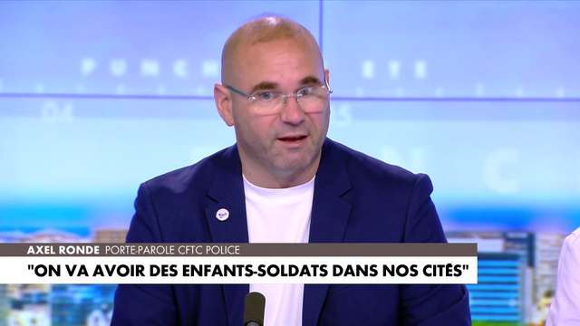 Axel Ronde s’inquiète de voir les jeunes délinquants utiliser des «armes de guerre»