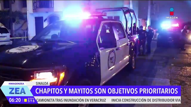 Los Chapitos y Los Mayitos son objetivos prioritarios: Omar García Harfuch