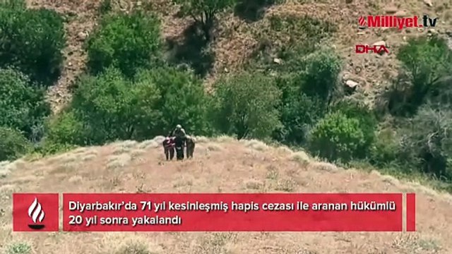 71 yıl kesinleşmiş hapis cezası ile aranıyordu! 20 yıl sonra yakalandı