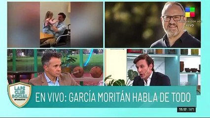 La reacción de Roberto García Moritán al enterarse en vivo que Pampita se separó