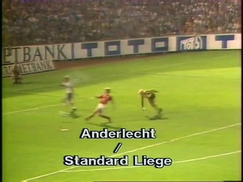 ANDERLECHT - STANDARD DE LIEGE - 1982 - SAISON 1982/1983 -