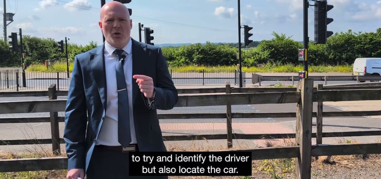 Chesterfield man jailed after killing pensioner while driving along busy A-road (video credit: South Yorkshire Police)