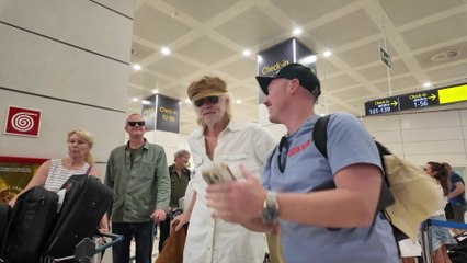 Bob Geldof Caught Taking a Selfie in Ryanair Queue ✈️
