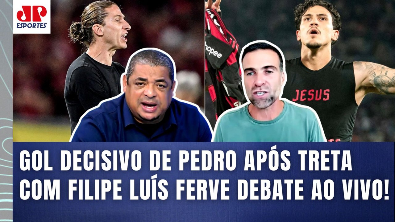 "É PRA ACABAR COM ISSO, cara!!! O Filipe Luís SABE que o Pedro é..." GOL FERVE DEBATE sobre Flamengo