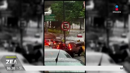 Lluvias y granizadas sorprenden a diferentes estados del país