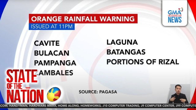 State of the Nation Part 2: Nakaladkad na van; Weather Update; Atbp. | SONA