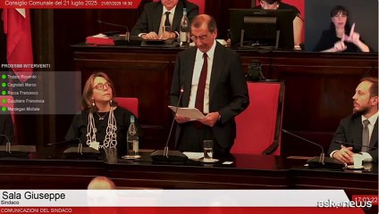 Milano, Sala: determinato a proseguire fino in fondo nel mio incarico