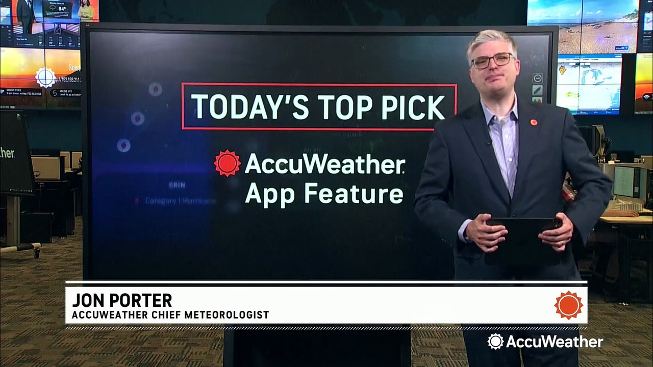 Make the best weather decisions with the free AccuWeather app