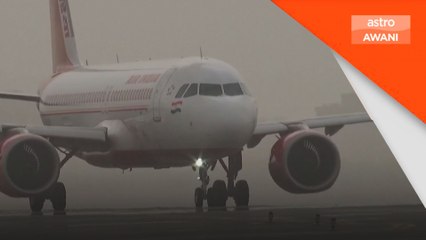 Air India terbabas dari landasan lapangan terbang di Mumbai