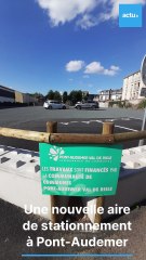 Une nouvelle aire de stationnement pour l'hôpital de Pont-Audemer