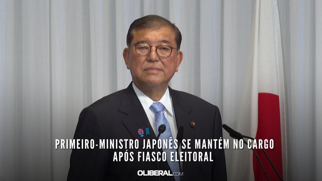 Primeiro-ministro japonês se mantém no cargo após fiasco eleitoral