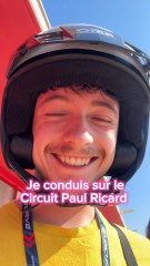 Charles Leclerc sur le circuit Paul Ricard ! 🏎️