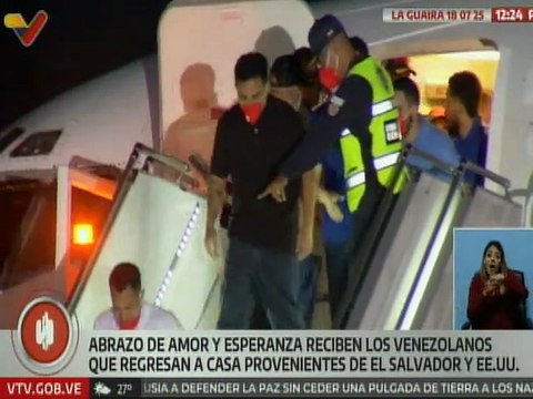 Venezolanos secuestrados en El Salvador regresan a su Patria gracias al Pdte. Nicolás Maduro