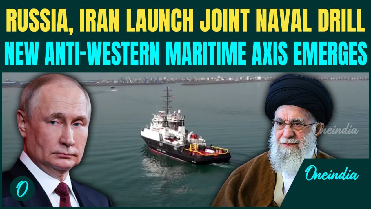 Putin Sends Russian Ships Near Iran | Russia Iran Biggest World War Drill Begins in Caspian Sea