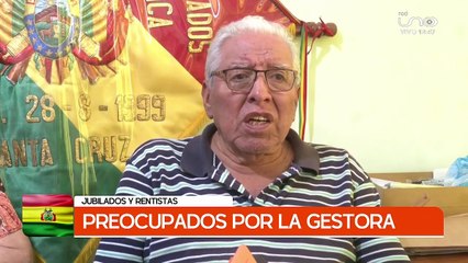 JUBILADOS PREOCUPADOS POR LA GESTORA