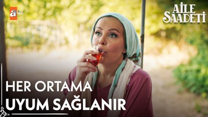 Tülay mahalle kadınlarının arasına karıştı - Aile Saadeti 6. Bölüm