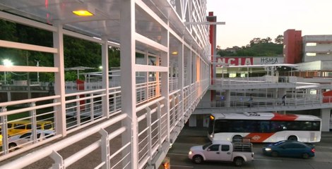 Realizan mejoras al puente peatonal en San Miguelito