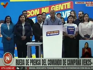 Jorge Rodríguez: Estamos en la recta final de lo que será una victoria histórica de la revolución