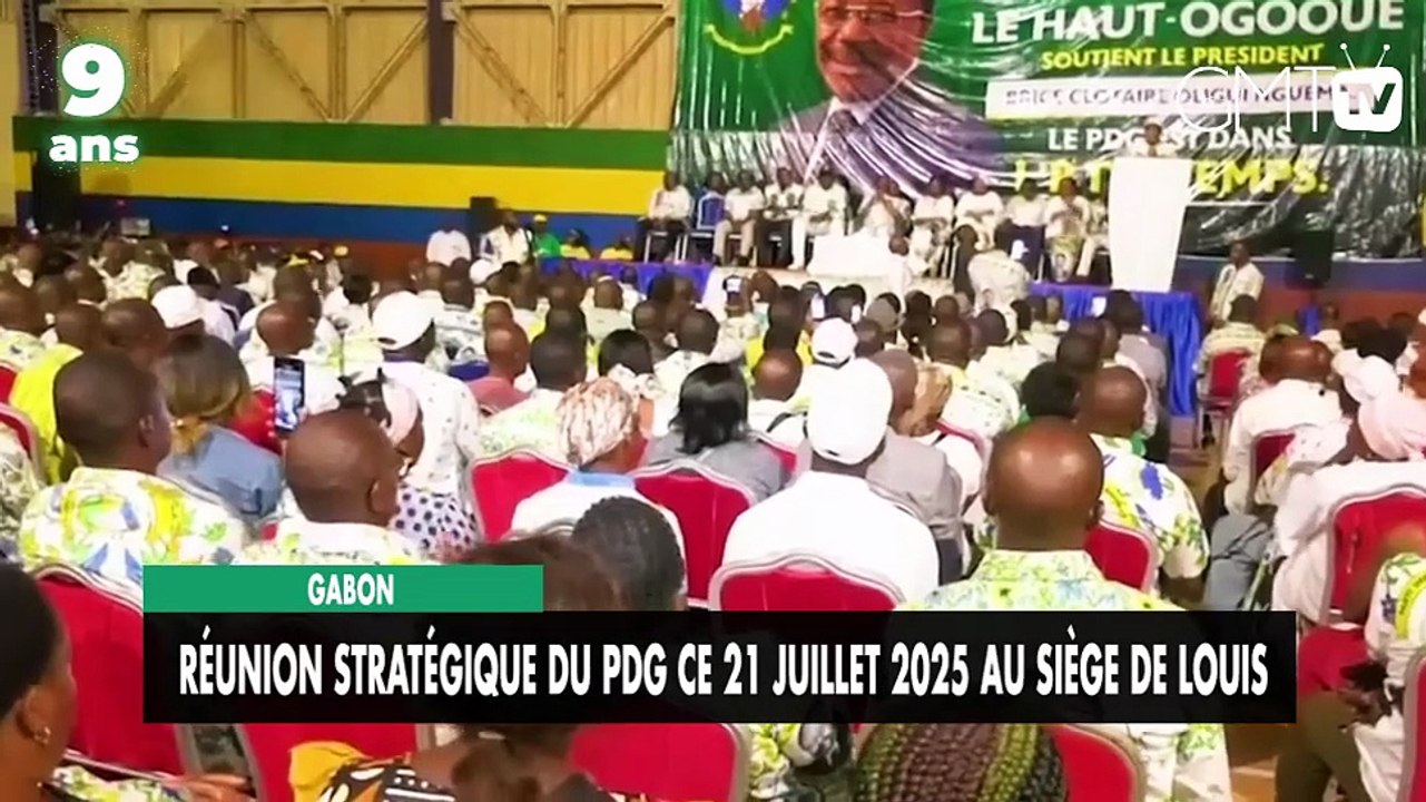 [#Reportage] Gabon : réunion stratégique du PDG ce 21 juillet 2025 au siège de Louis