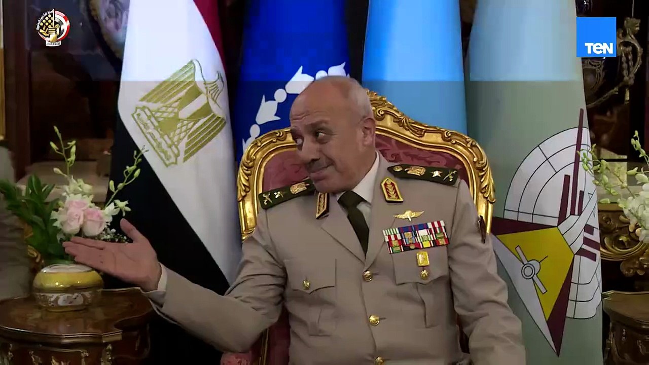 الفريق أحمد خليفة رئيس أركان حرب القوات المسلحة يلتقى قائد القيادة المركزية الأمريكية