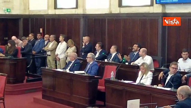 Scintille al consiglio comunale di Milano durante l'intervento del sindaco Sala