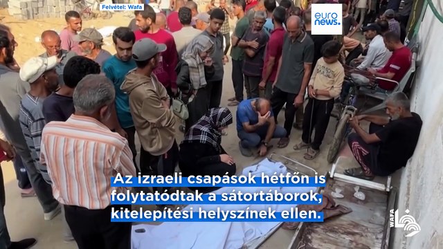 Az izraeli hadsereg elindította első szárazföldi hadműveletét a Gázai övezet központjában fekvő Deir al-Balahban