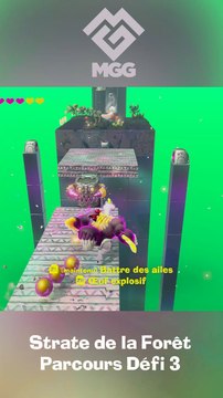 Ronces Country Donkey Kong Bananza : Parcours Défi 3 Strate de la Forêt