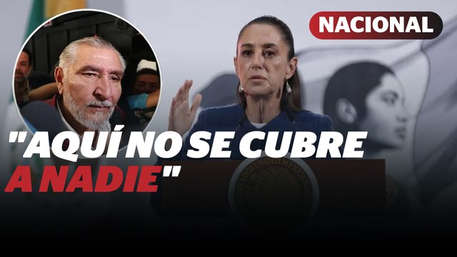 SHEINBAUM ADAN AUGUSTO MAÑANERA TABASCO SEGURIDAD SECRETARIO