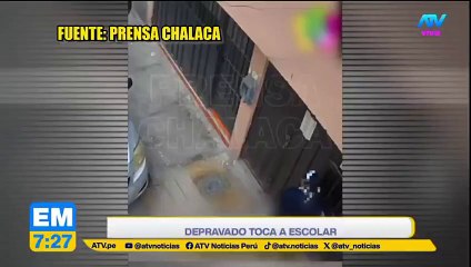 Hombre toca parte íntima de menor que esperaba bus de la escuela